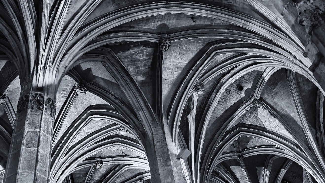 Gothic Ribbed Vault Architecture