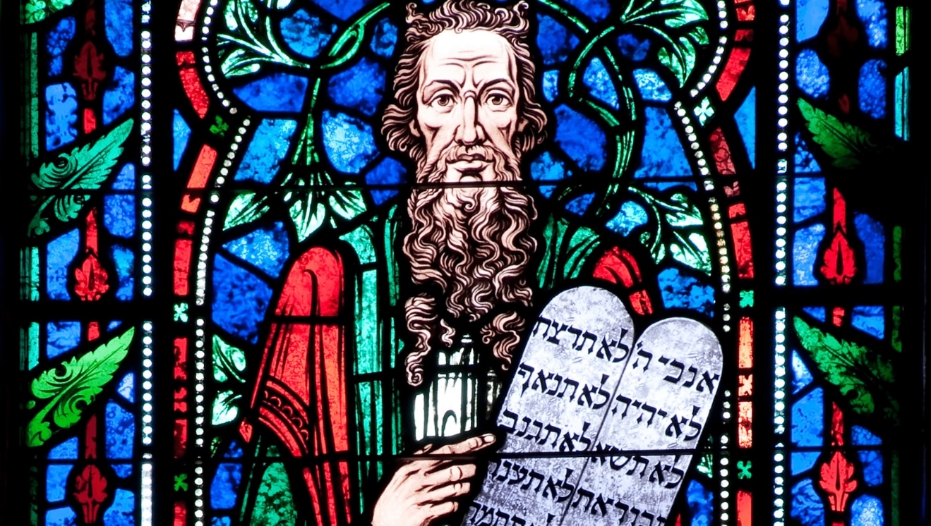 Decalogue Stained Glass