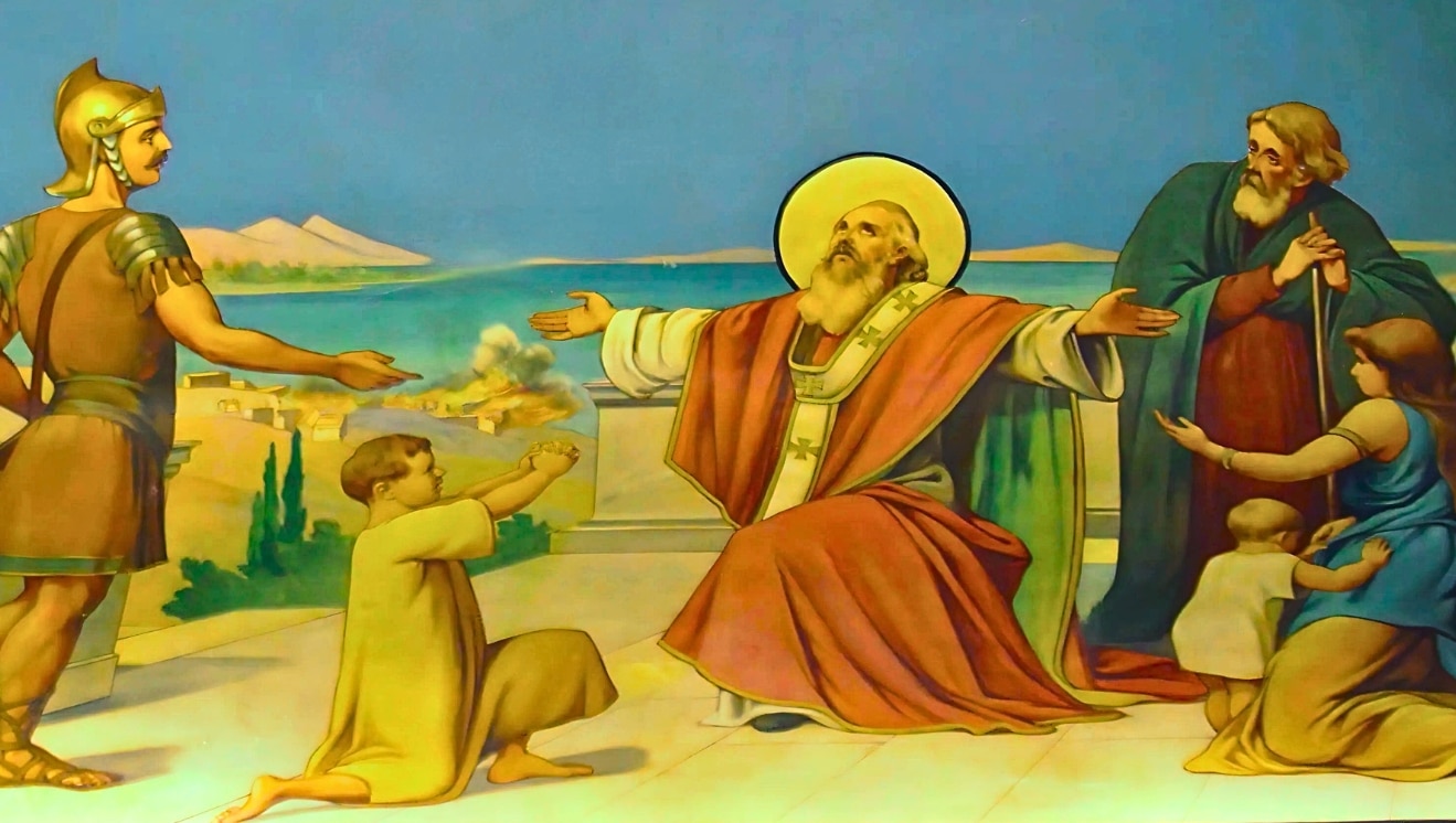 Polycarp Exinguishing the Fires of Smyrna