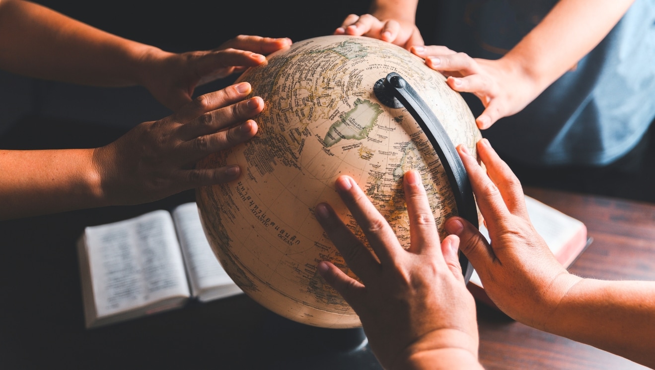 Praying for the global church.