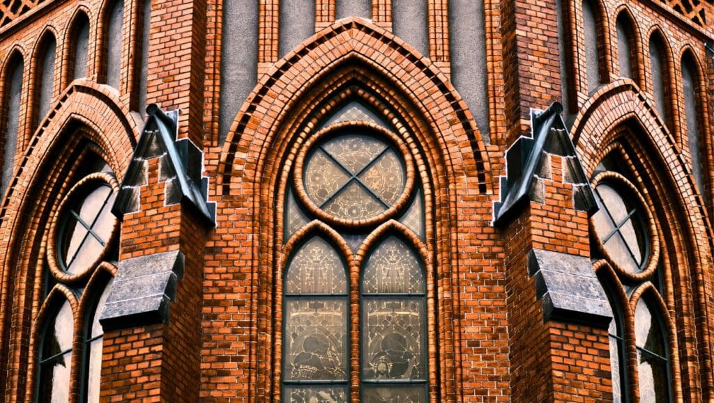 Three Gothic Windows for the Gloria Patri