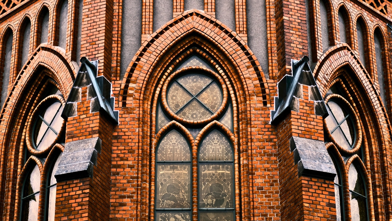 Three Gothic Windows for the Gloria Patri