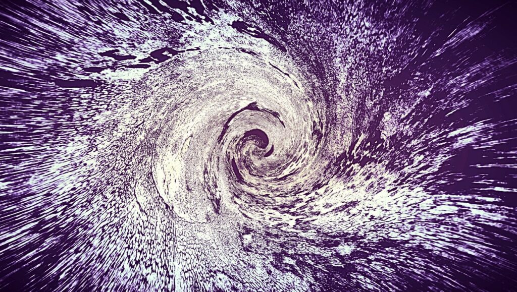Abstract swirl. For "Of One Being..."