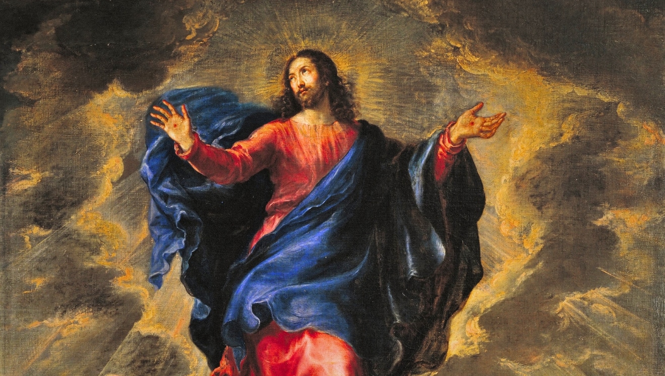 Ascension by Francisco Camilo. For "He Ascended into Heaven."