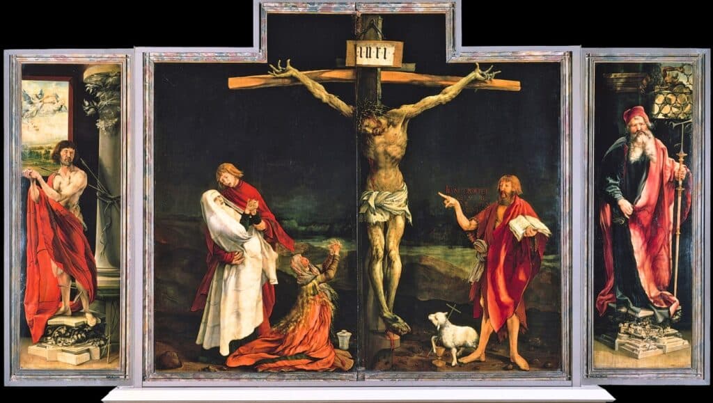 Mathias Grünewald, Isenheim Altarpiece. "For Our Salvation..."