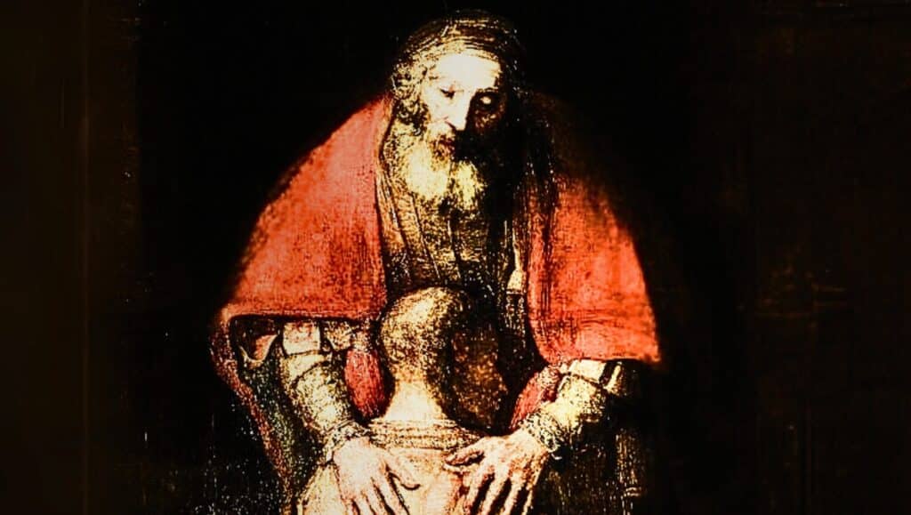 The Father, Return of the Prodigal Son, Rembrandt