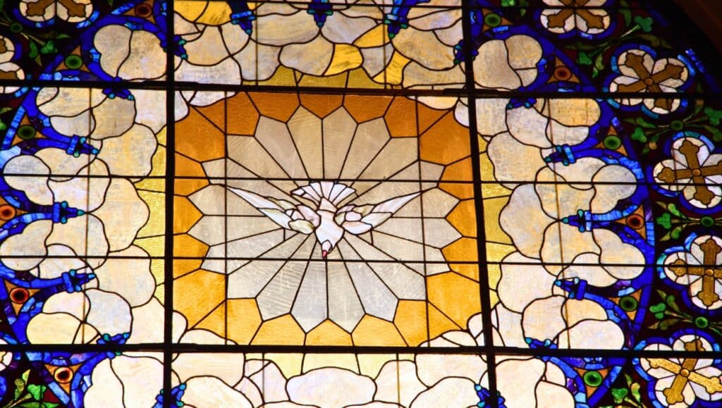 Holy Spirit Window at St. Patrick's Basilica, Montreal