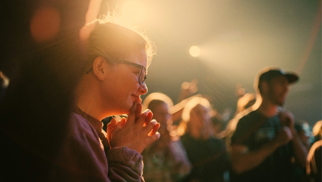 Megachurch congregation