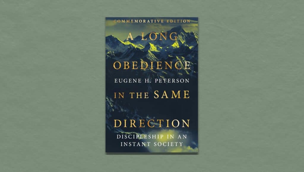 A Long Obedience in the Same Direction