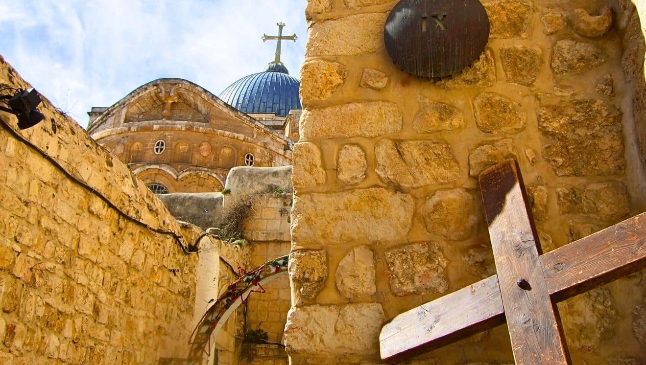 Church and Cross in Jerusalem for Discipleship. By annette2022 from Getty Images Signature
