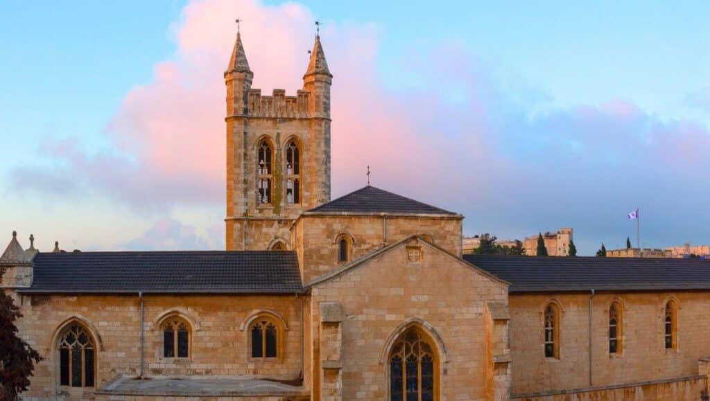St George's Anglican Cathedral, Jerusalem. For Prayer Book Worship. Photo by Seasunandsky from Getty Images.