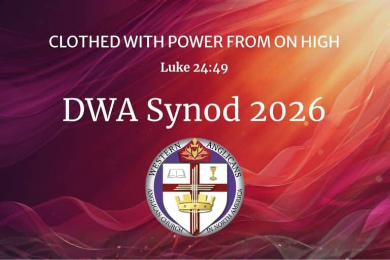 Western Anglicans Synod 2026