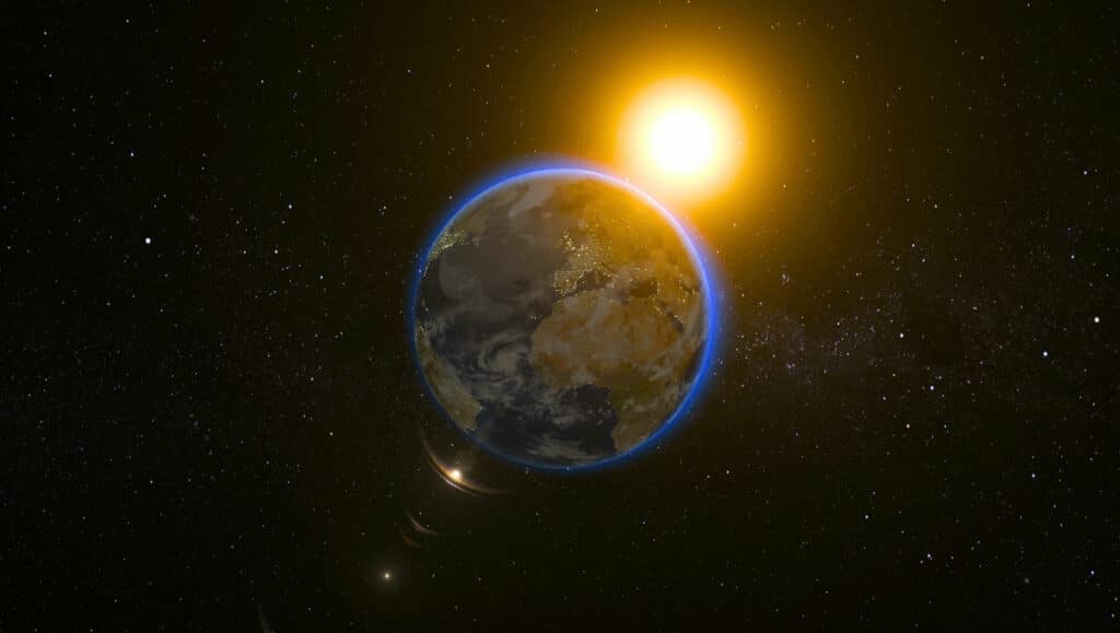 Earth in Space for Magna et Mirabilia